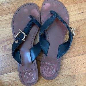 Black tori Burch sandals